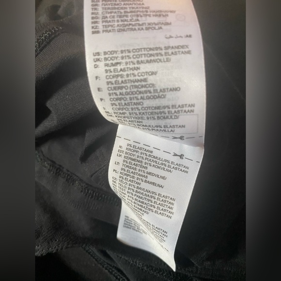 Adidas Originals Terrot Flex Cotton Slim Fit Logo Tank XS NWT Black - Picture 7 of 7